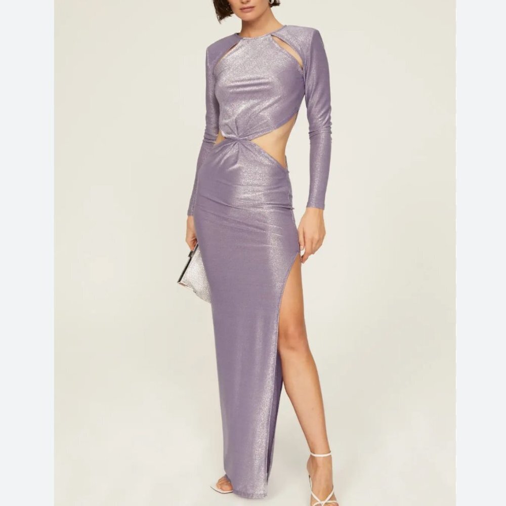 Bronx and Banco Amara Lilac Gown size small